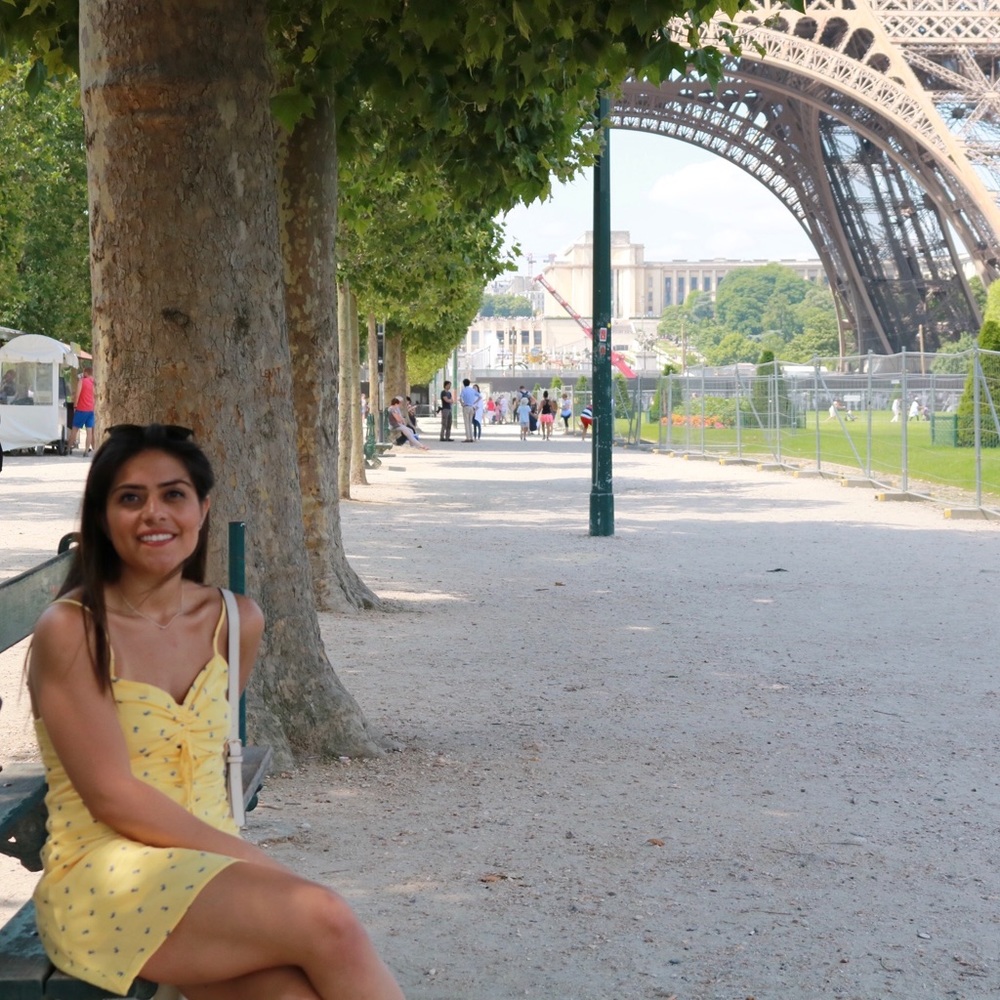 Yellow casual dress from pac sun